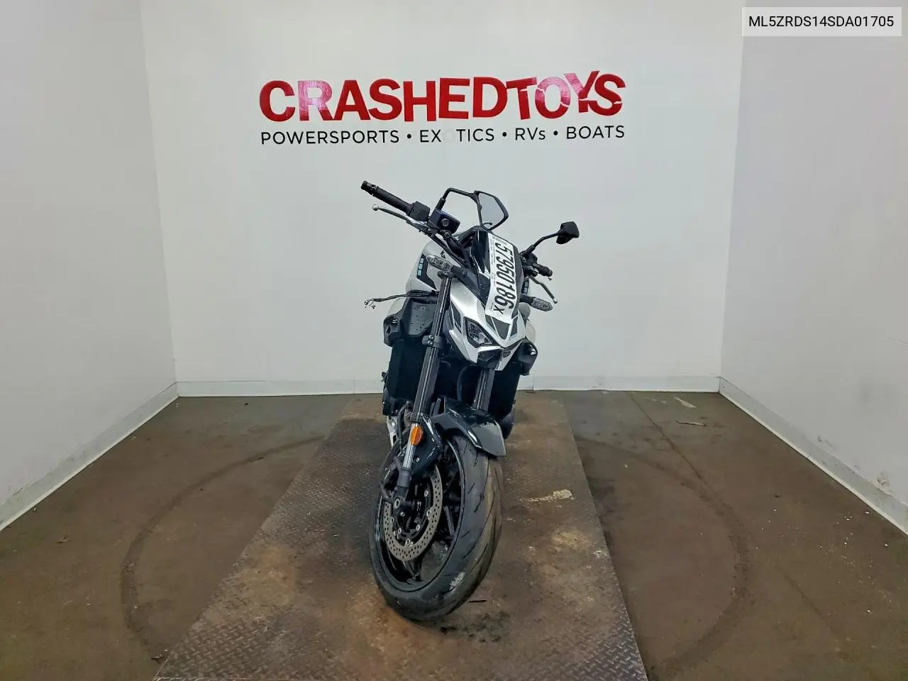 2025 Kawasaki Zr900 S VIN: ML5ZRDS14SDA01705 Lot: 57950186