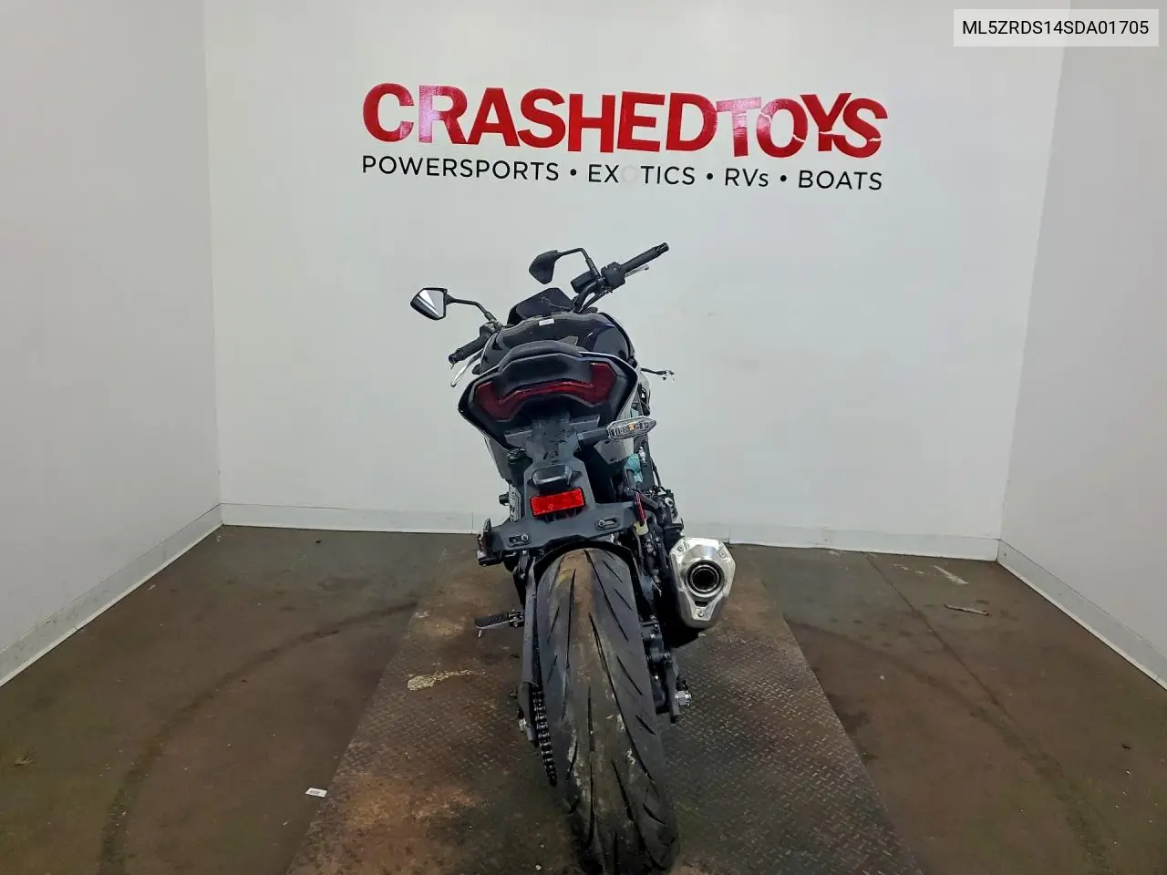 2025 Kawasaki Zr900 S VIN: ML5ZRDS14SDA01705 Lot: 57950186
