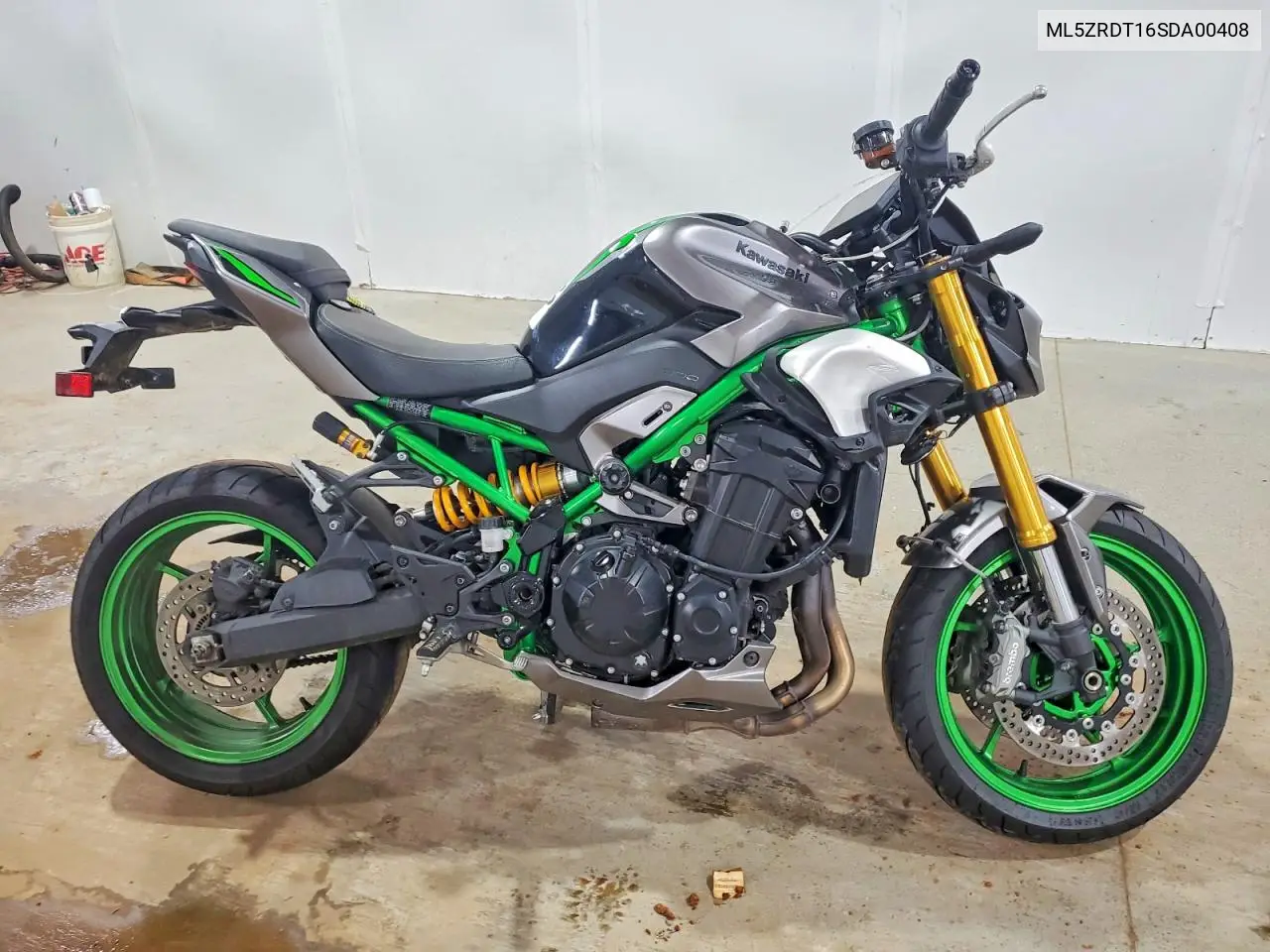 2025 Kawasaki Zr900 T VIN: ML5ZRDT16SDA00408 Lot: 60761126