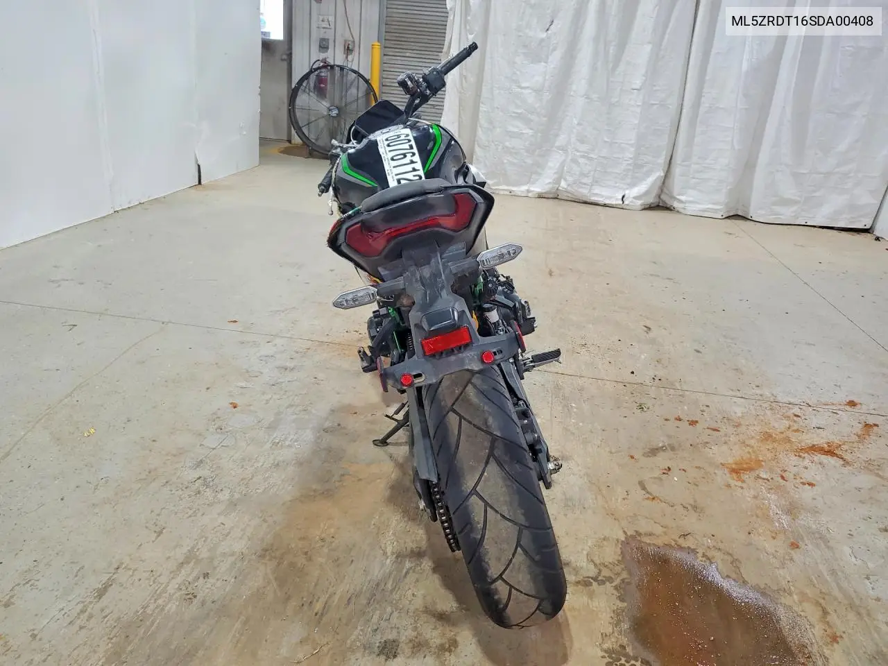 2025 Kawasaki Zr900 T VIN: ML5ZRDT16SDA00408 Lot: 60761126
