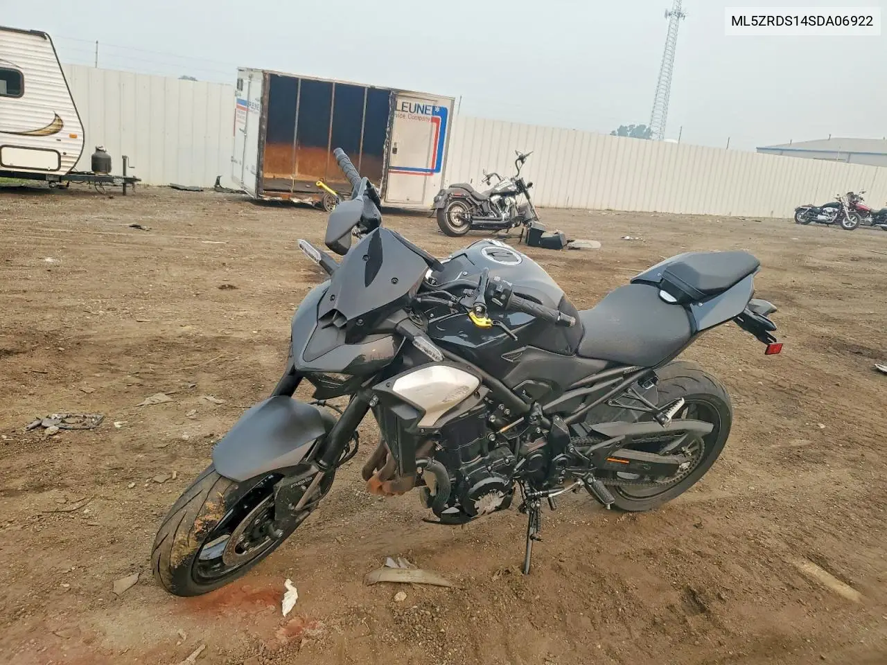2025 Kawasaki Zr900 S VIN: ML5ZRDS14SDA06922 Lot: 61382716