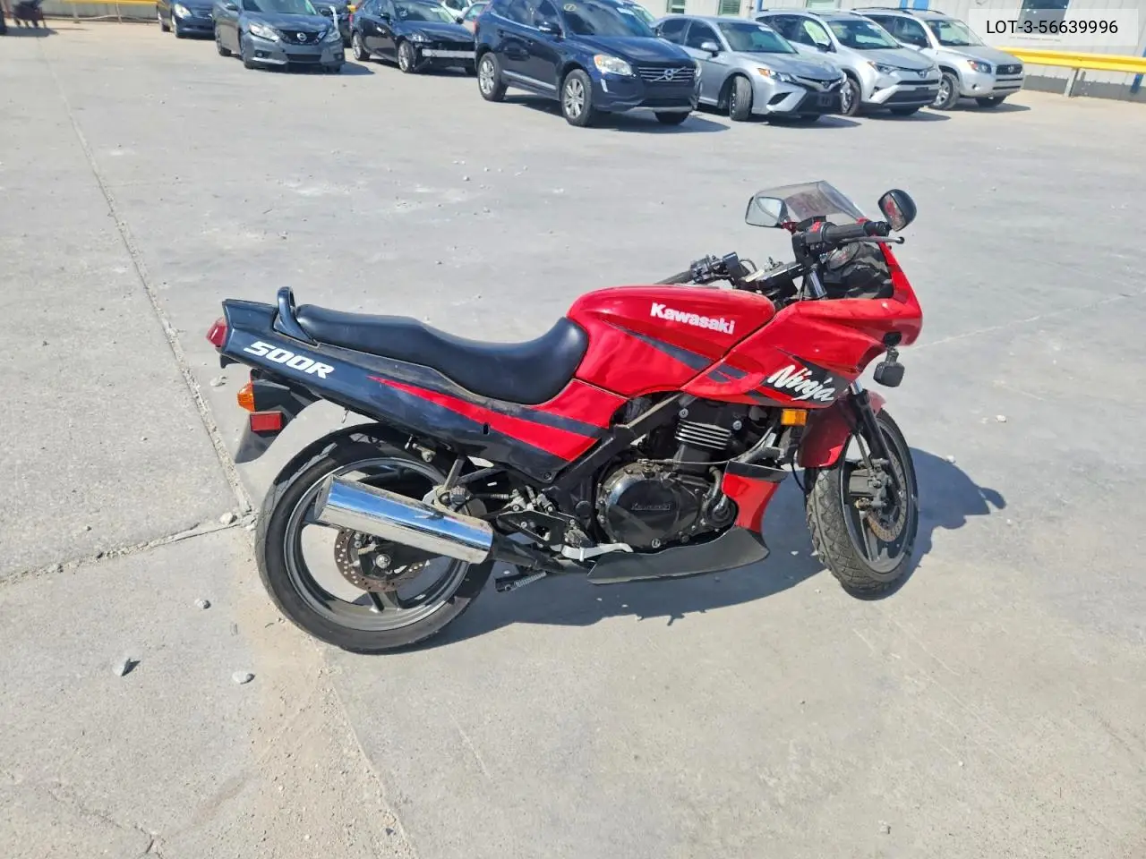 2002 Kawasaki Ninja VIN: JKAEXVD182A071567 Lot: 56639996