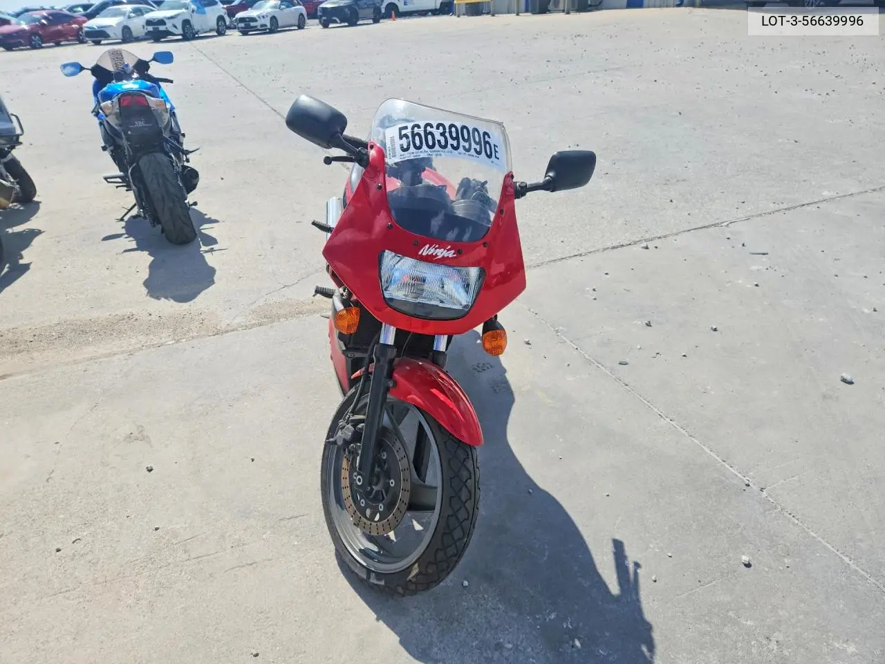 2002 Kawasaki Ninja VIN: JKAEXVD182A071567 Lot: 56639996