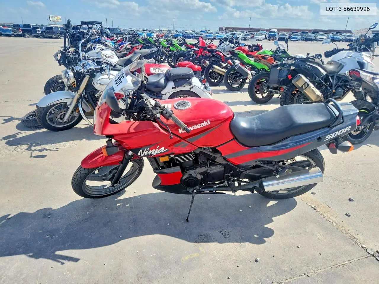2002 Kawasaki Ninja VIN: JKAEXVD182A071567 Lot: 56639996