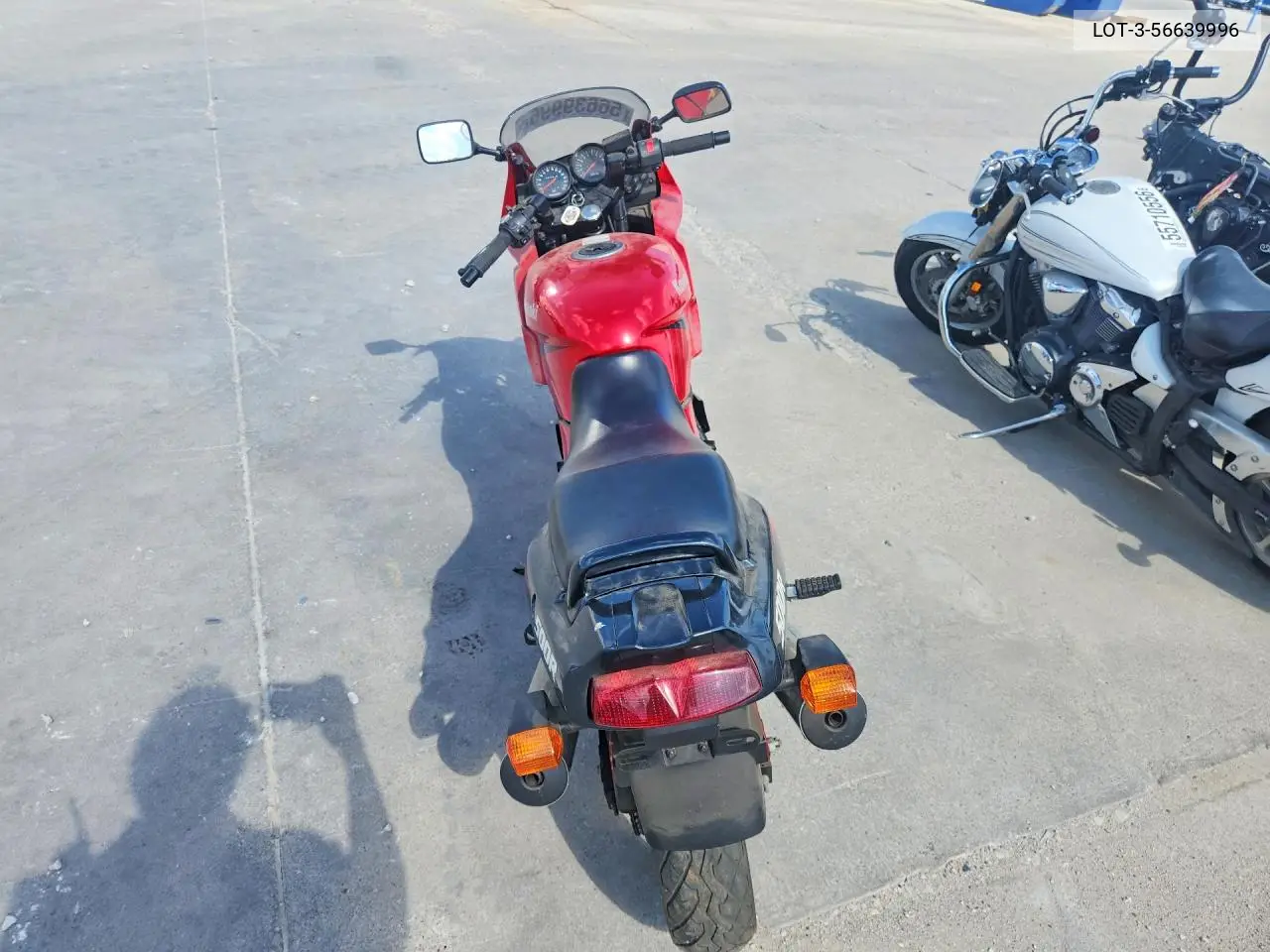 2002 Kawasaki Ninja VIN: JKAEXVD182A071567 Lot: 56639996