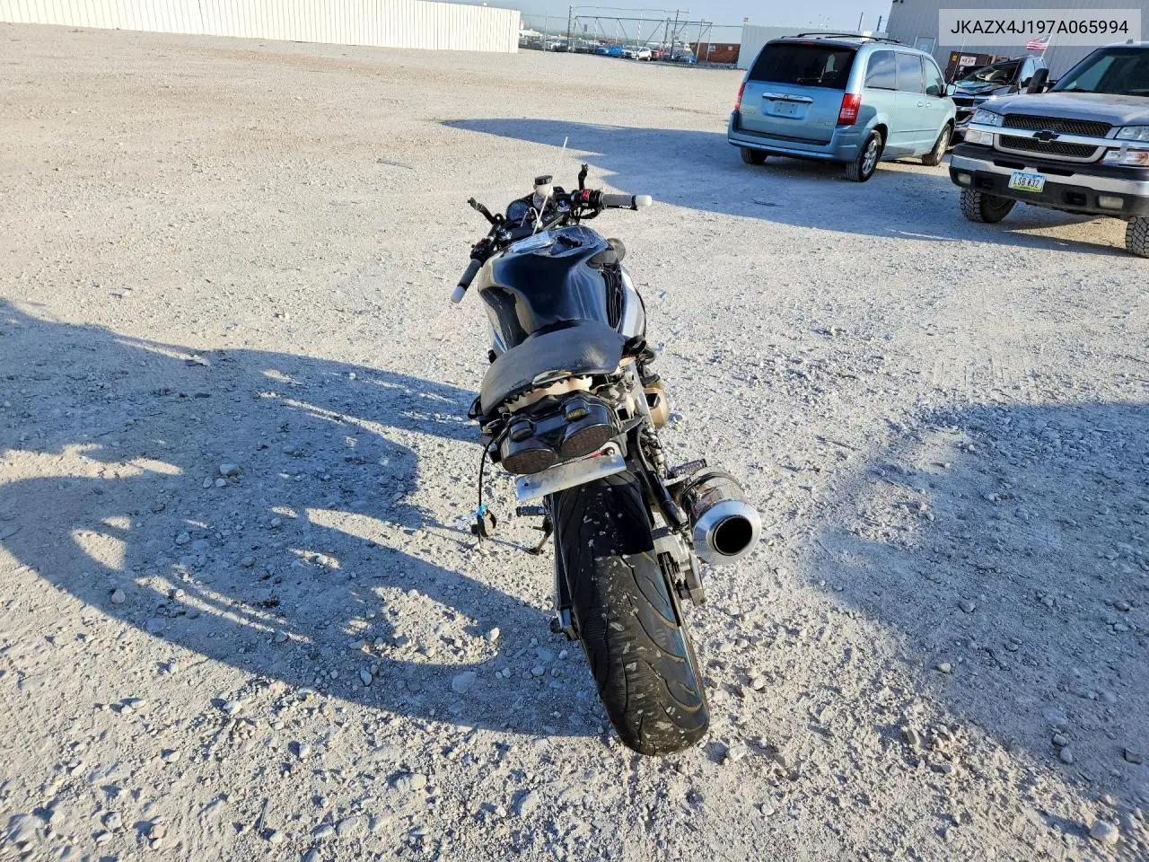 2007 Kawasaki Zx600 J1 VIN: JKAZX4J197A065994 Lot: 55064516