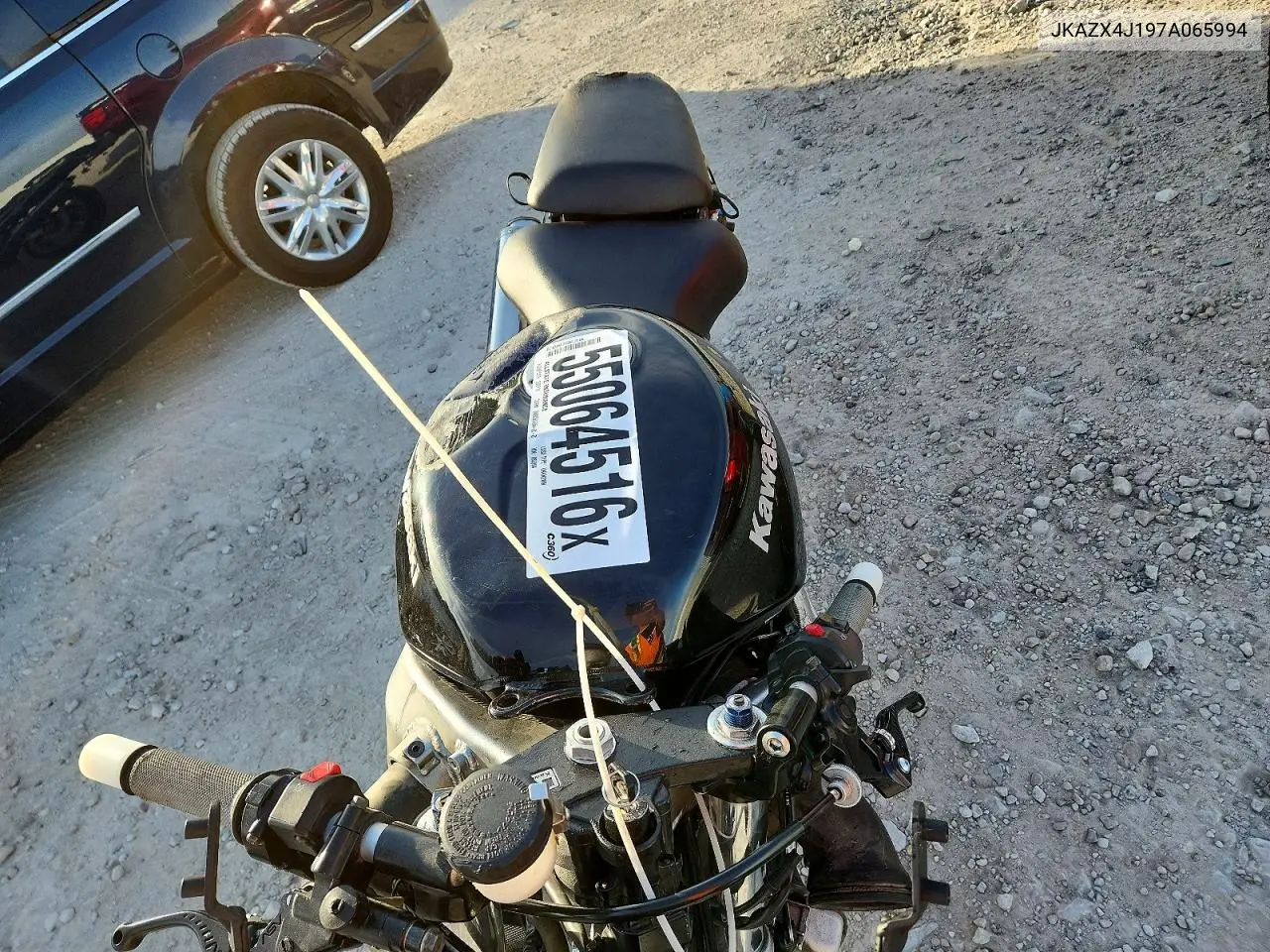 2007 Kawasaki Zx600 J1 VIN: JKAZX4J197A065994 Lot: 55064516