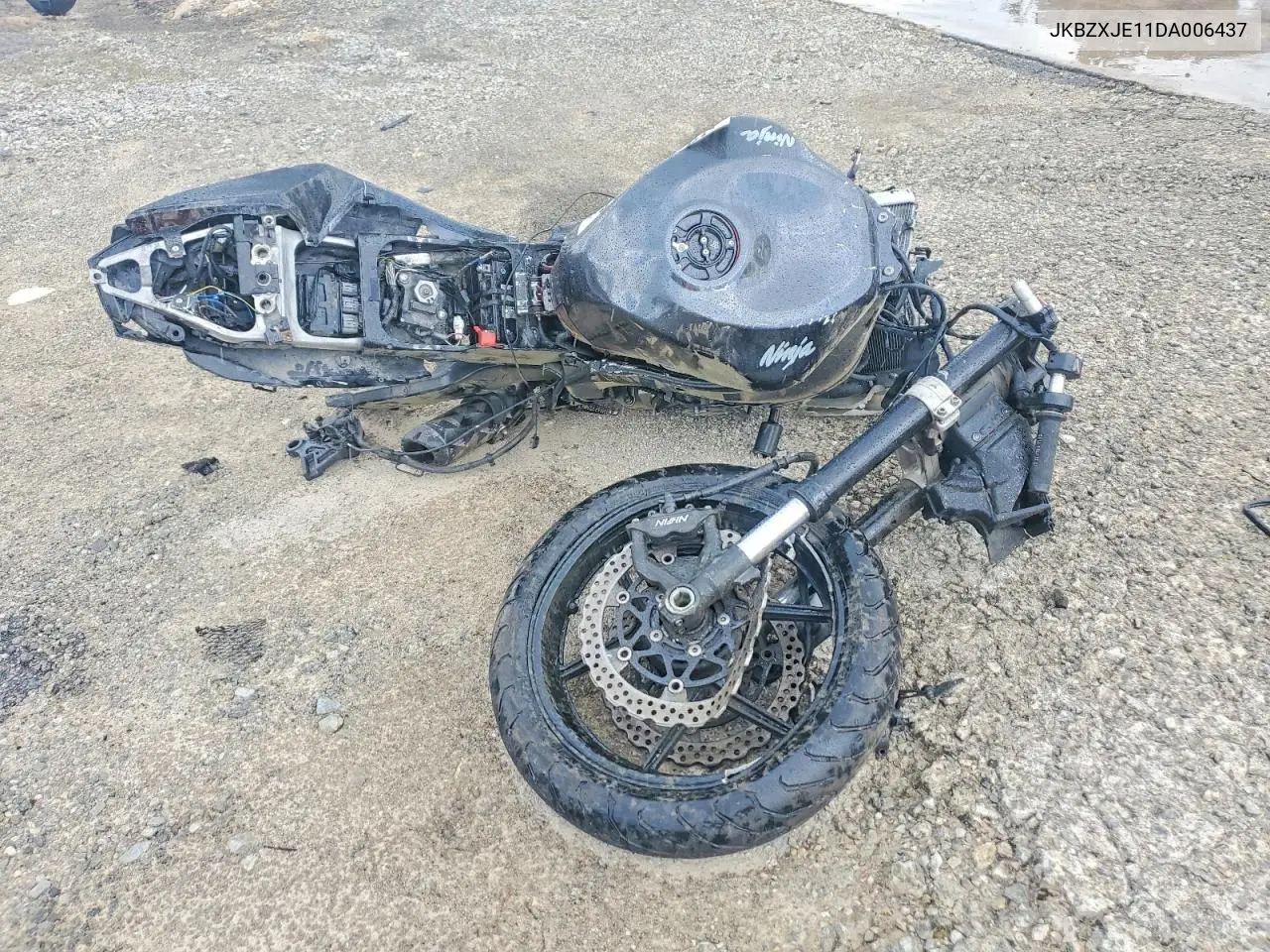 2013 Kawasaki Zx636 E VIN: JKBZXJE11DA006437 Lot: 54433536