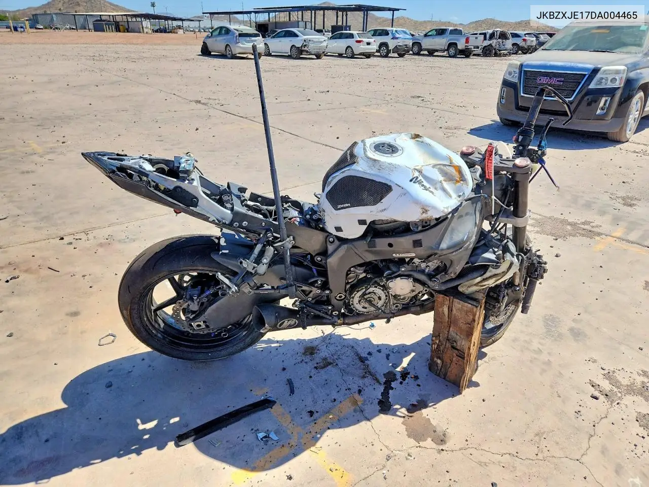 2013 Kawasaki Zx636 E VIN: JKBZXJE17DA004465 Lot: 54817376