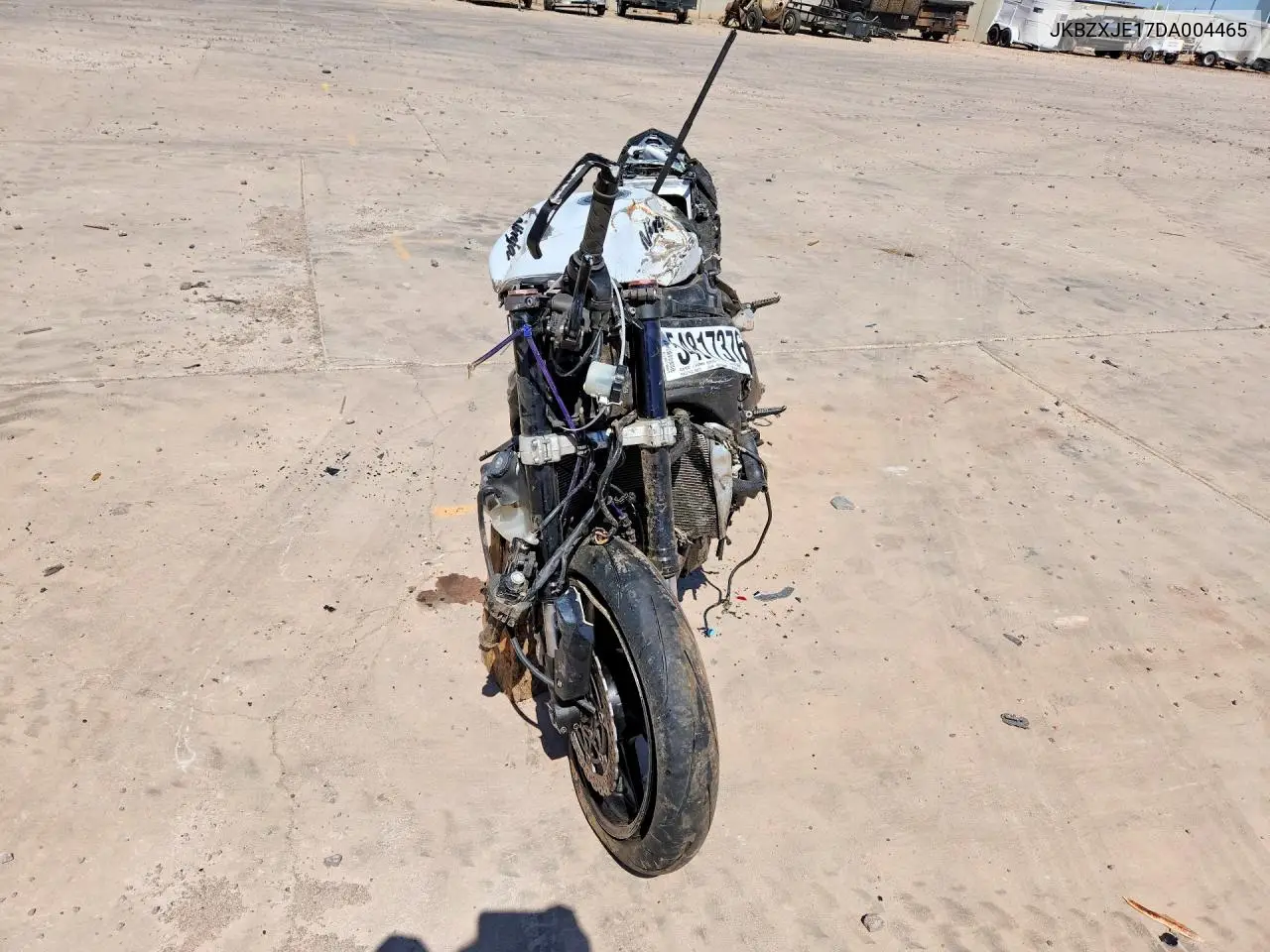2013 Kawasaki Zx636 E VIN: JKBZXJE17DA004465 Lot: 54817376