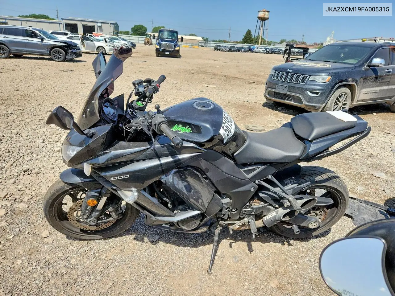 2015 Kawasaki Zx1000 M VIN: JKAZXCM19FA005315 Lot: 56195386