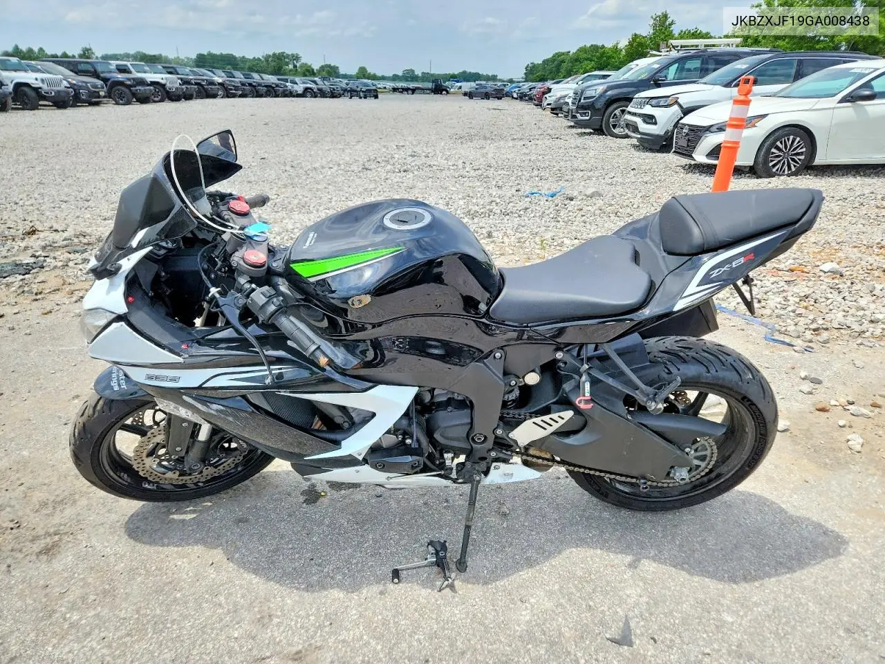 2016 Kawasaki Zx636 F VIN: JKBZXJF19GA008438 Lot: 56345706