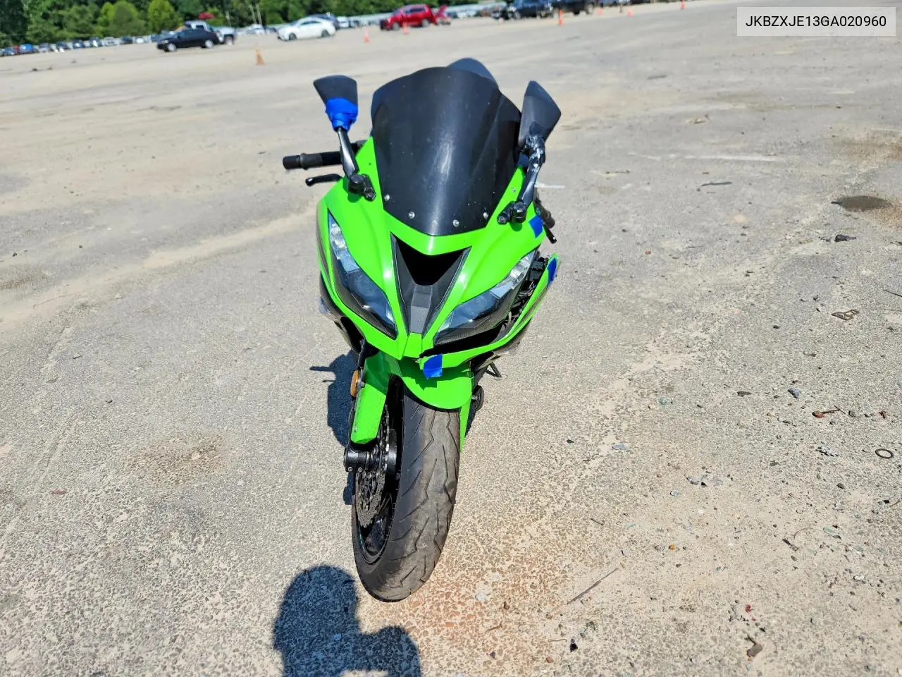 2016 Kawasaki Zx636 E VIN: JKBZXJE13GA020960 Lot: 58760816