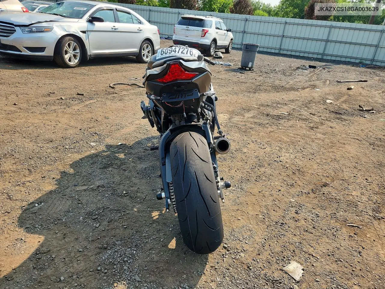 2016 Kawasaki Zx1000 S VIN: JKAZXCS18GA003639 Lot: 60947276
