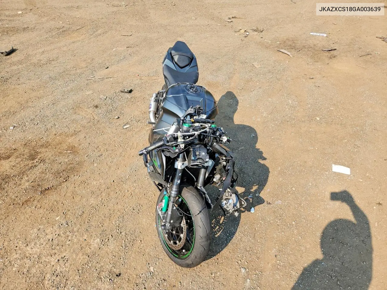 2016 Kawasaki Zx1000 S VIN: JKAZXCS18GA003639 Lot: 60947276
