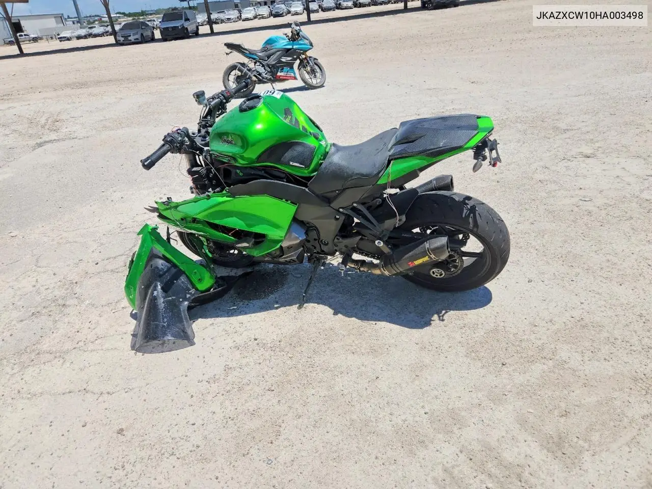 2017 Kawasaki Zx1000 W VIN: JKAZXCW10HA003498 Lot: 60167296