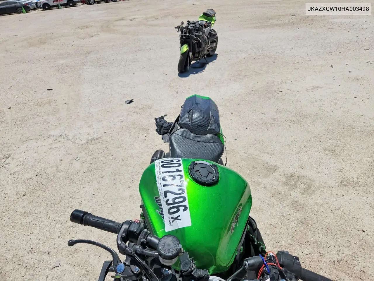 2017 Kawasaki Zx1000 W VIN: JKAZXCW10HA003498 Lot: 60167296