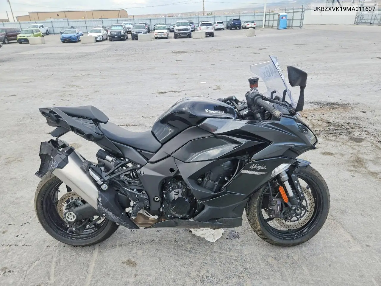 2021 Kawasaki Zx1002 K VIN: JKBZXVK19MA011607 Lot: 61375446