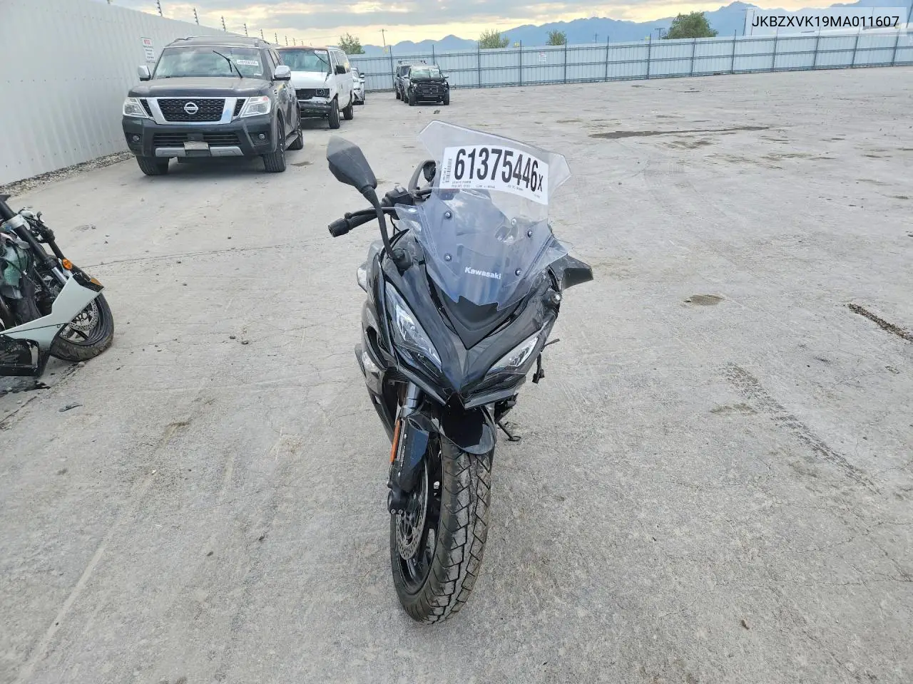 2021 Kawasaki Zx1002 K VIN: JKBZXVK19MA011607 Lot: 61375446