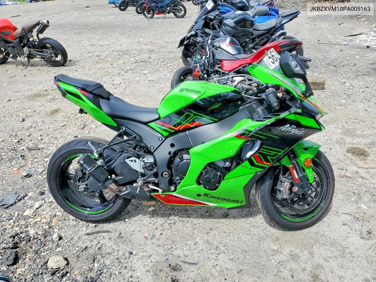 2023 Kawasaki Zx1002 M VIN: JKBZXVM10PA005163 Lot: 56397106