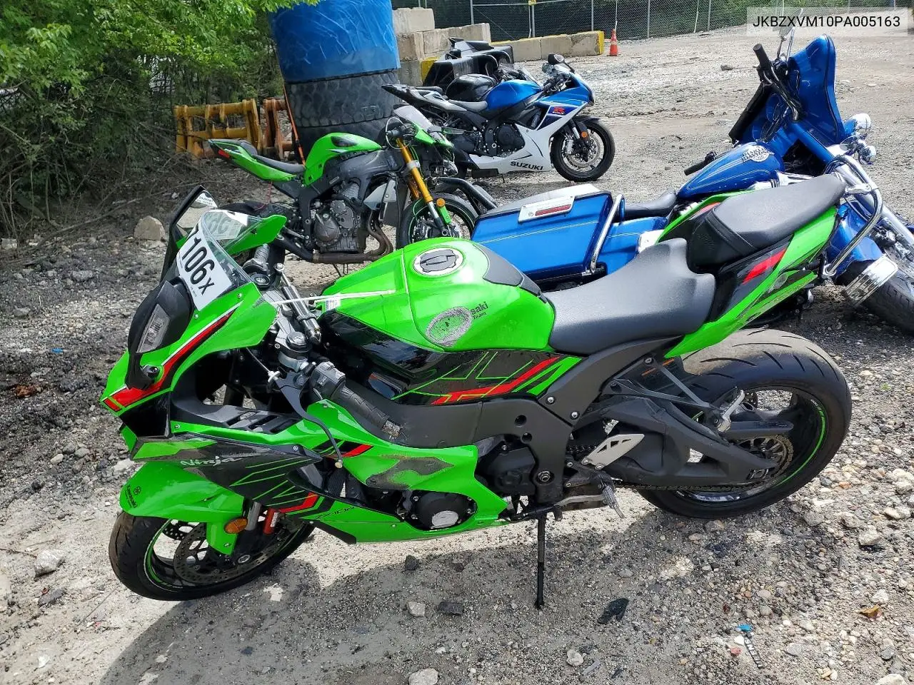 2023 Kawasaki Zx1002 M VIN: JKBZXVM10PA005163 Lot: 56397106