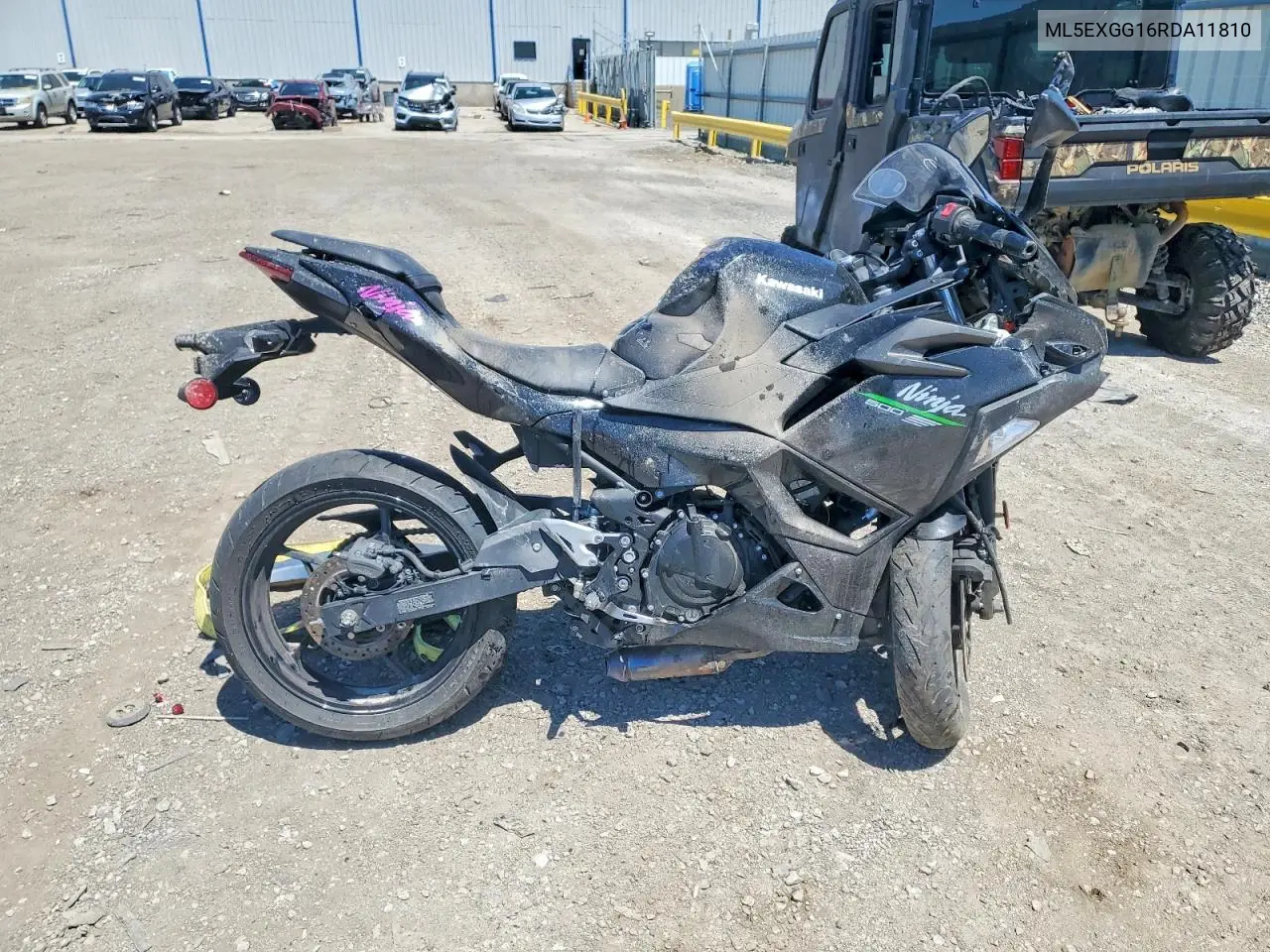 2024 Kawasaki Ex500 VIN: ML5EXGG16RDA11810 Lot: 53084786