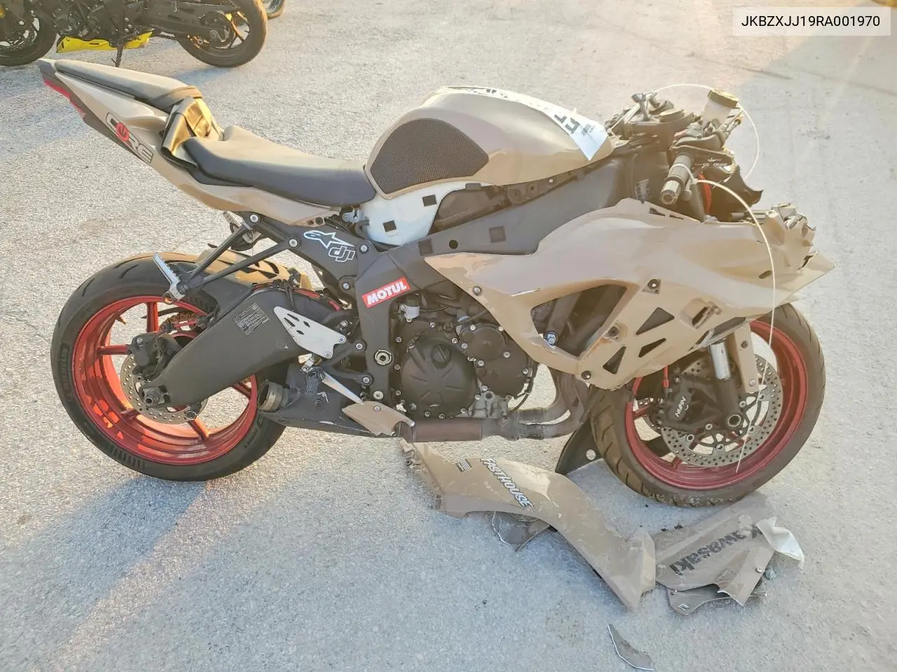 2024 Kawasaki Zx636 VIN: JKBZXJJ19RA001970 Lot: 55491656