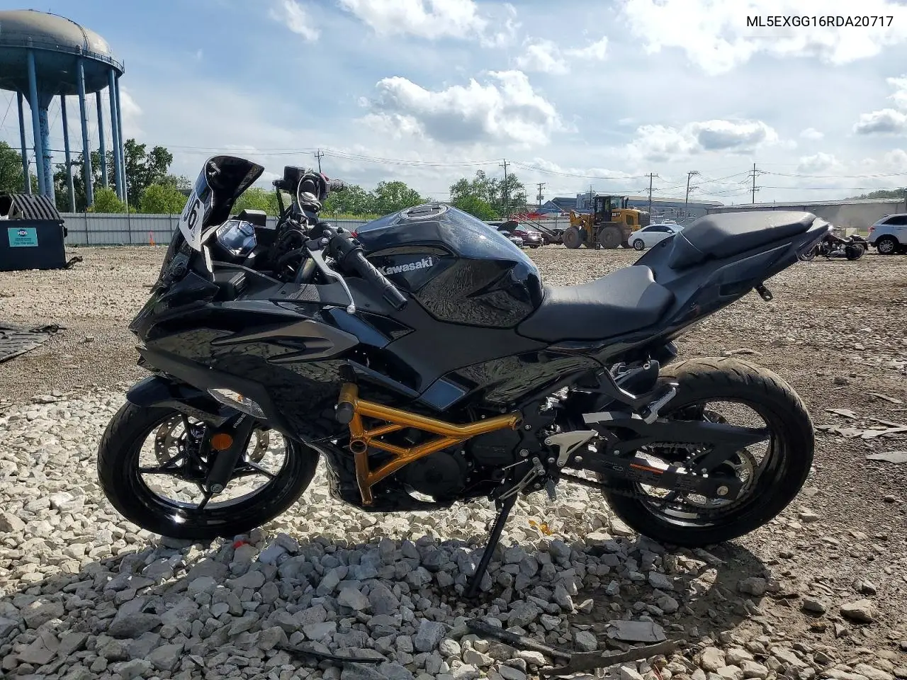 2024 Kawasaki Ex500 VIN: ML5EXGG16RDA20717 Lot: 58614196