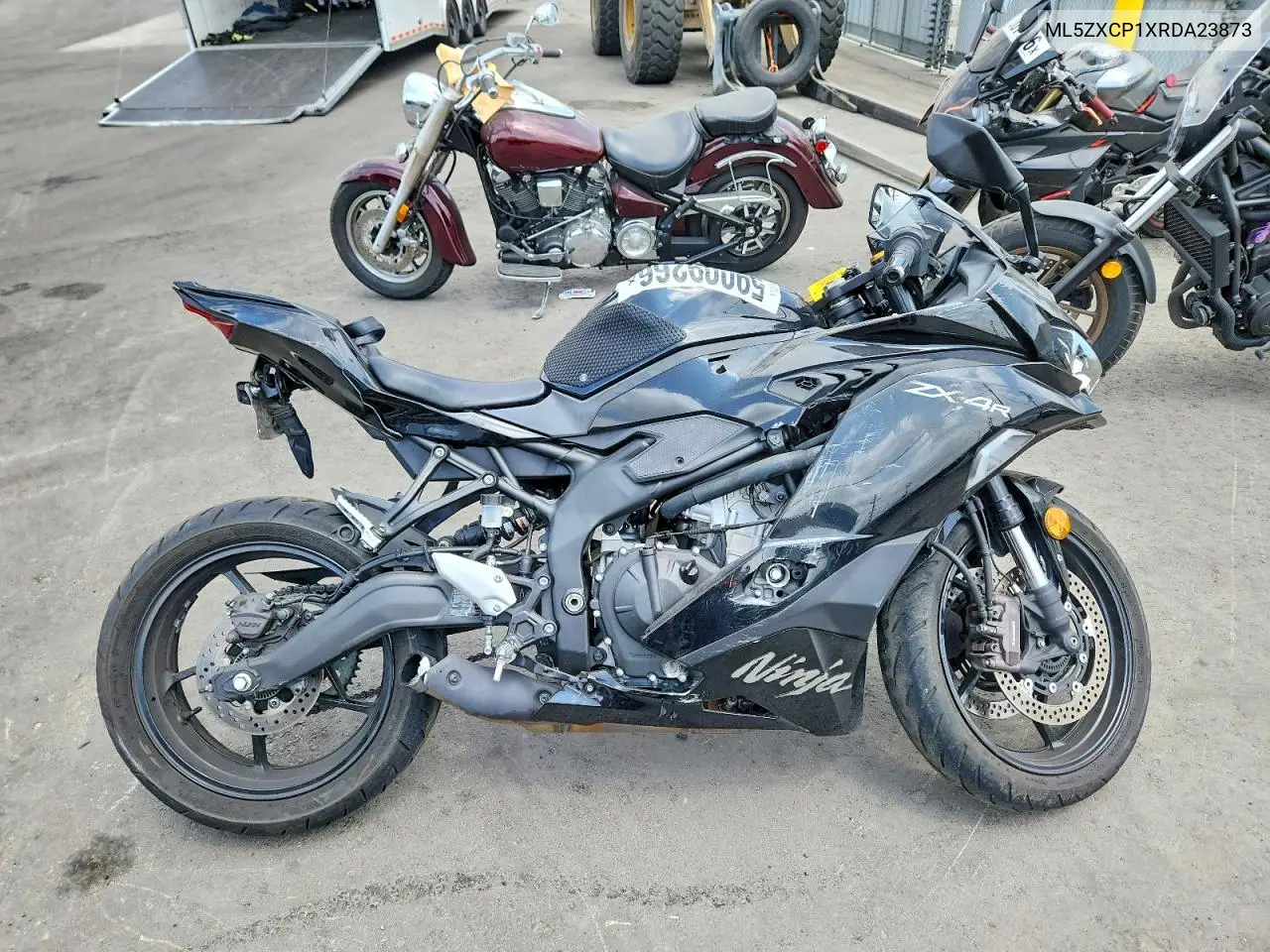 2024 Kawasaki Zx400 P VIN: ML5ZXCP1XRDA23873 Lot: 59009266