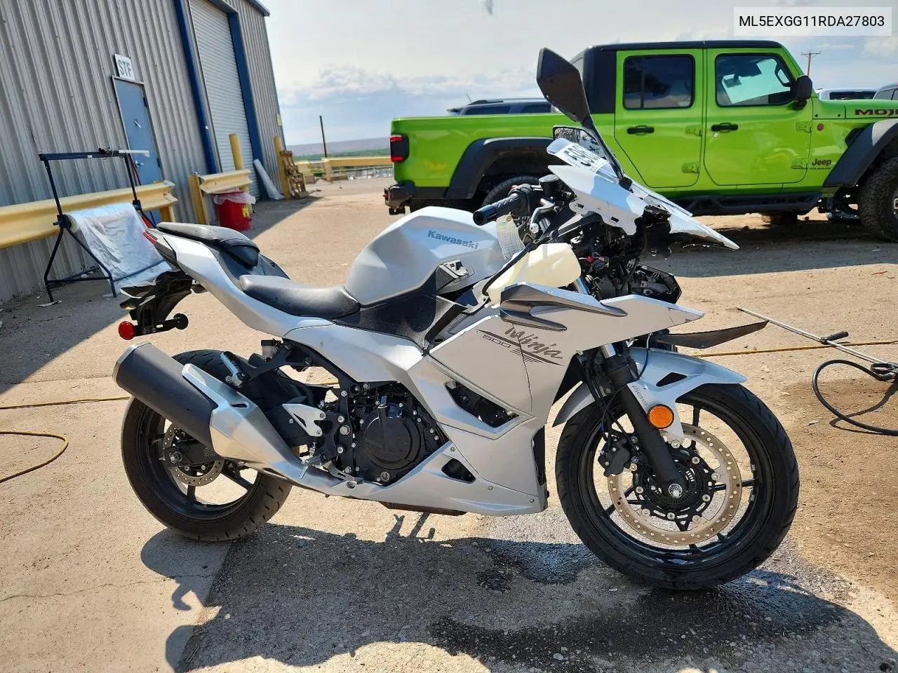 2024 Kawasaki Ex500 VIN: ML5EXGG11RDA27803 Lot: 59627116