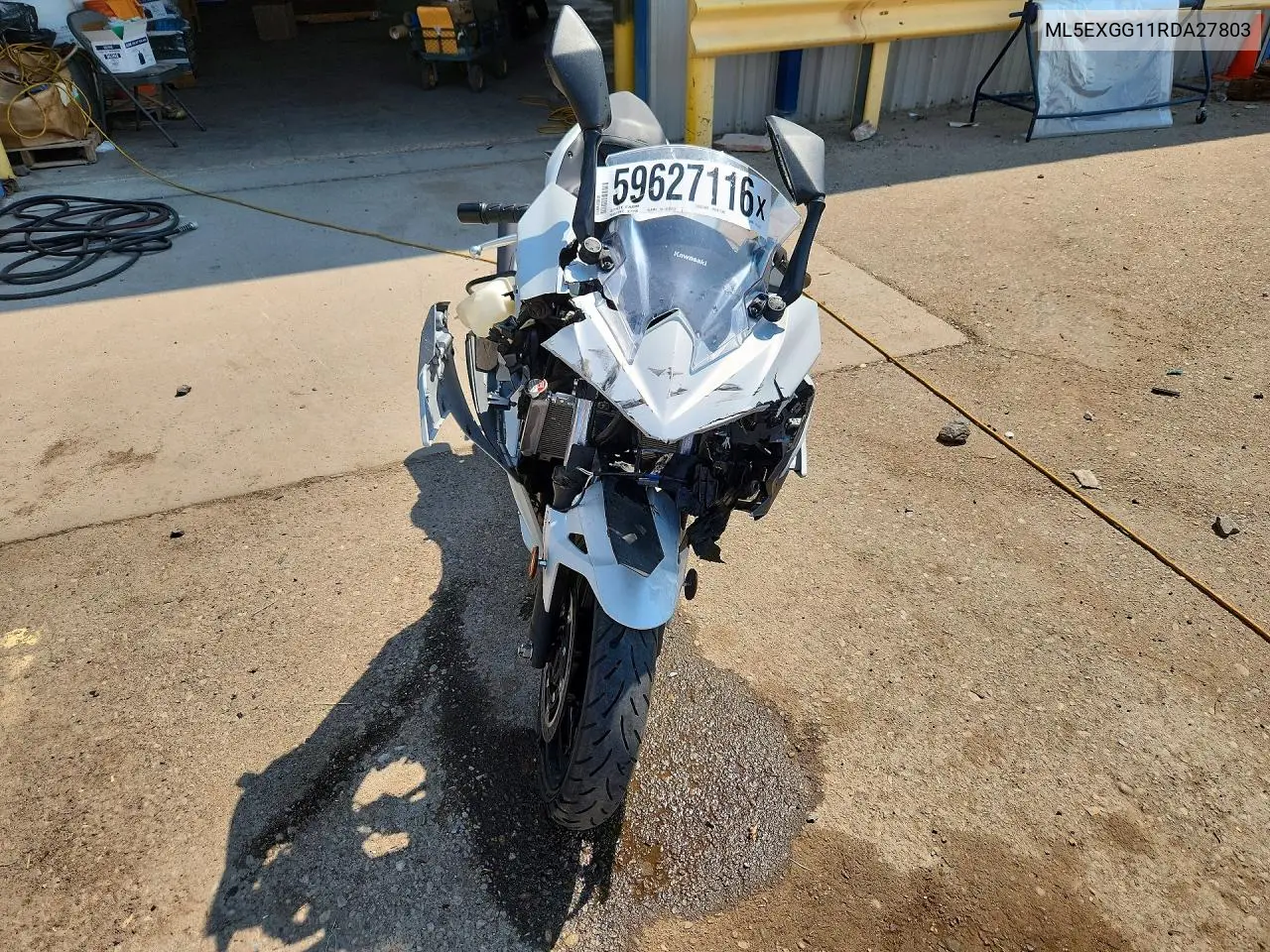 2024 Kawasaki Ex500 VIN: ML5EXGG11RDA27803 Lot: 59627116