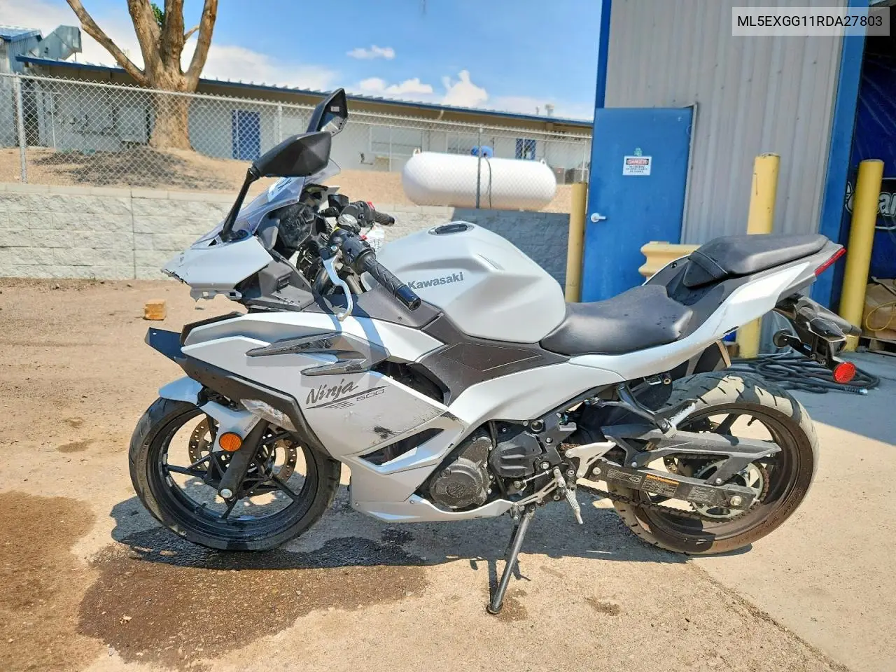 2024 Kawasaki Ex500 VIN: ML5EXGG11RDA27803 Lot: 59627116