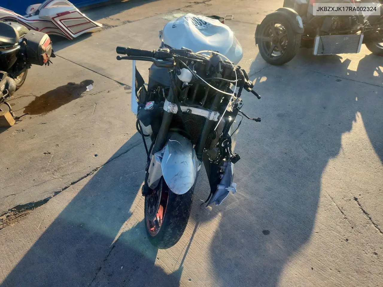 2024 Kawasaki Zx636 K VIN: JKBZXJK17RA002324 Lot: 60065946