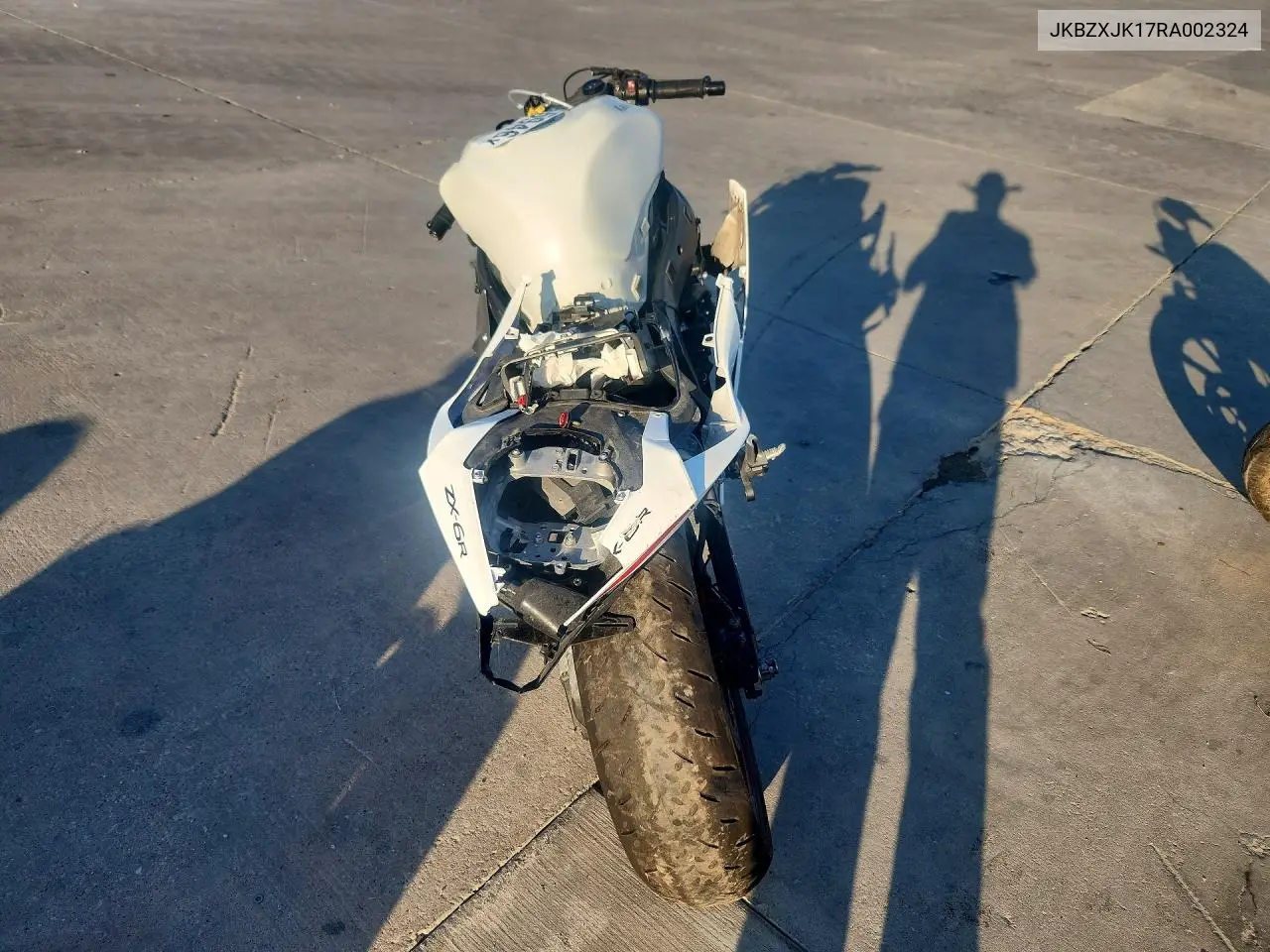 2024 Kawasaki Zx636 K VIN: JKBZXJK17RA002324 Lot: 60065946