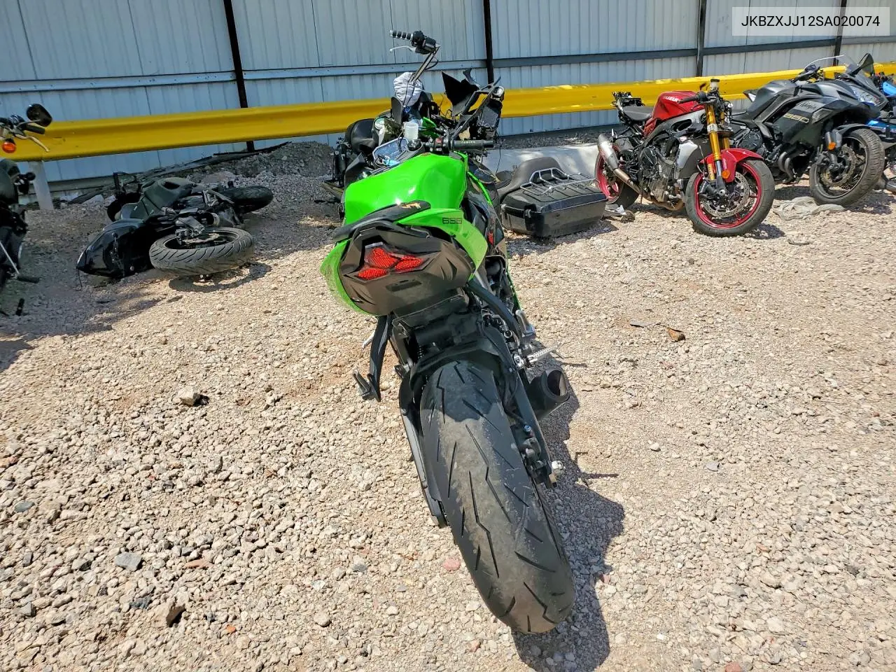 2025 Kawasaki Zx636 K VIN: JKBZXJJ12SA020074 Lot: 52219856