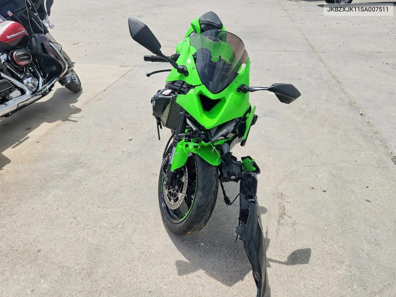 2025 Kawasaki Zx636 K VIN: JKBZXJK11SA007511 Lot: 53622196