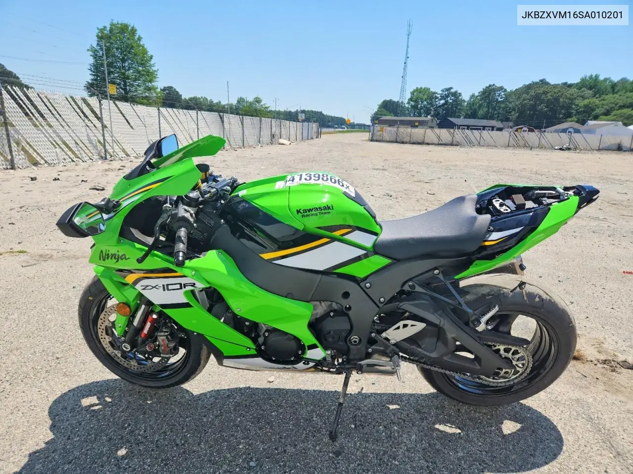 2025 Kawasaki Zx1002 M VIN: JKBZXVM16SA010201 Lot: 54139866