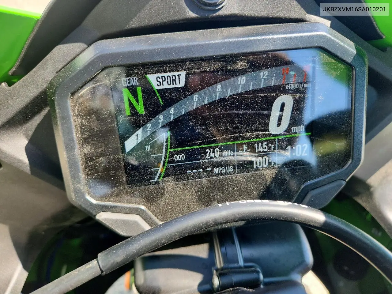2025 Kawasaki Zx1002 M VIN: JKBZXVM16SA010201 Lot: 54139866