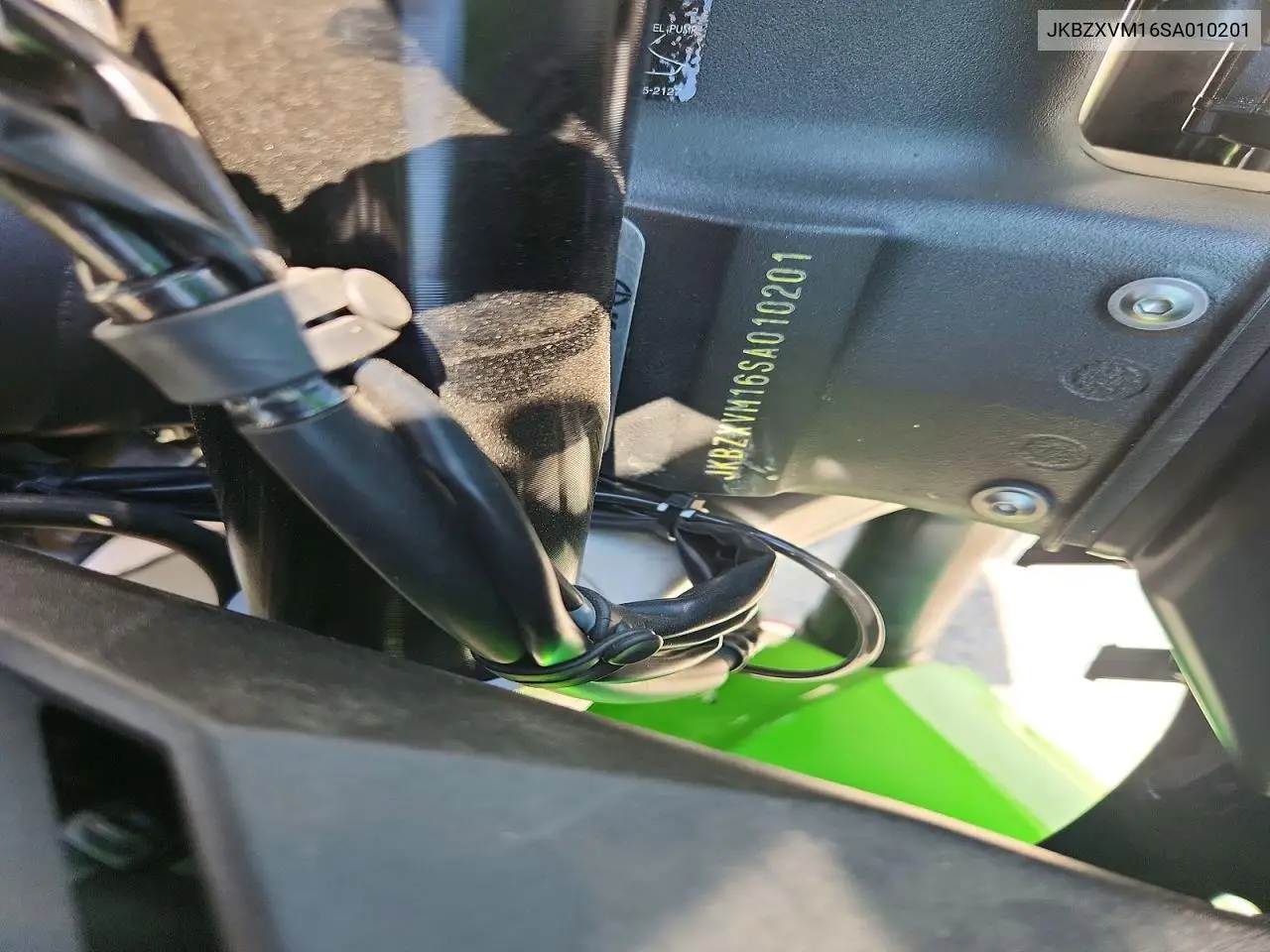 2025 Kawasaki Zx1002 M VIN: JKBZXVM16SA010201 Lot: 54139866