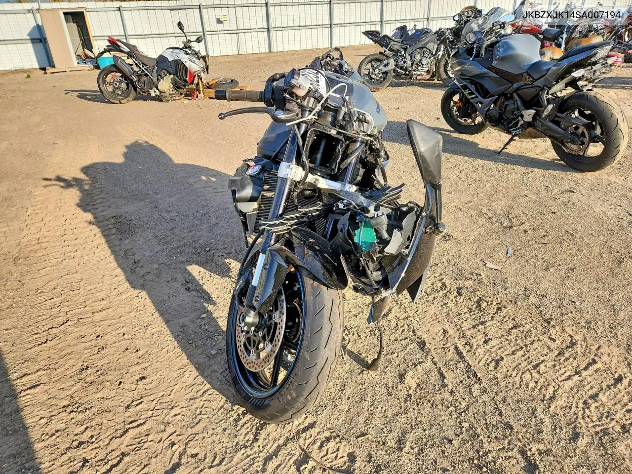 2025 Kawasaki Zx636 K VIN: JKBZXJK14SA007194 Lot: 54182326
