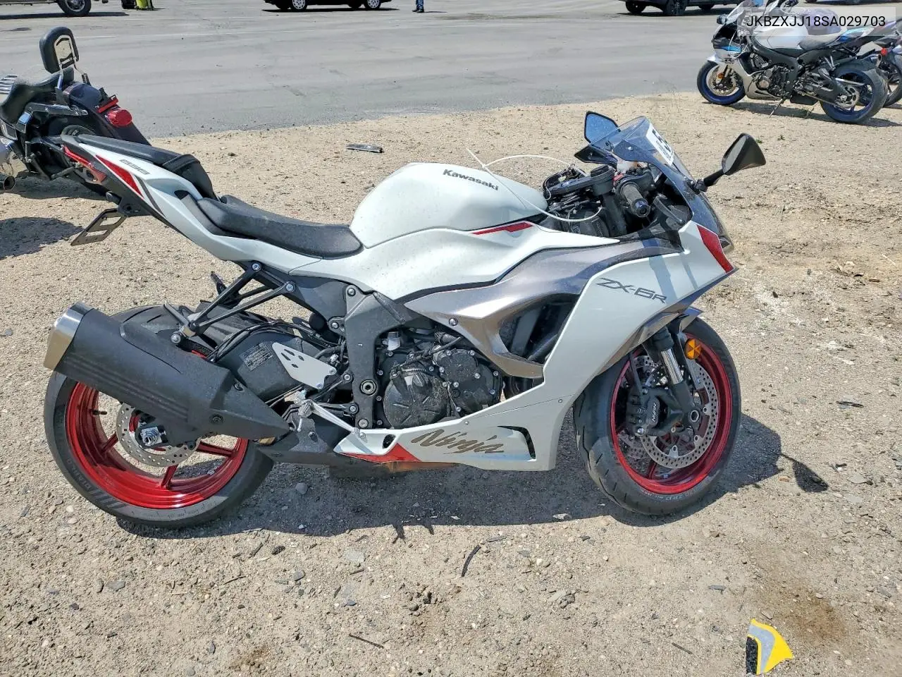 2025 Kawasaki Zx636 K VIN: JKBZXJJ18SA029703 Lot: 54829666
