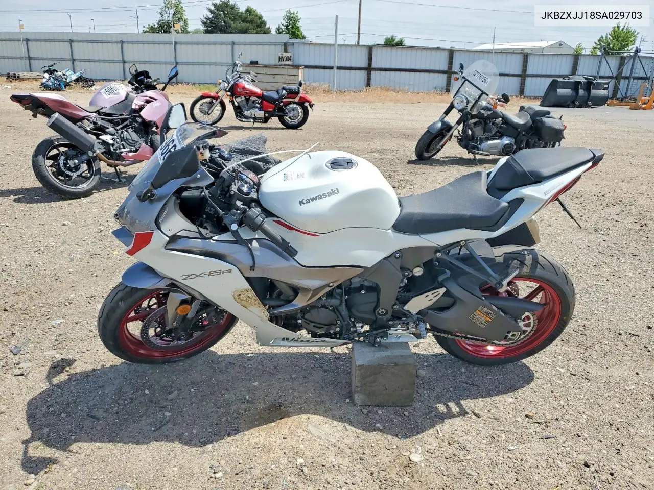 2025 Kawasaki Zx636 K VIN: JKBZXJJ18SA029703 Lot: 54829666