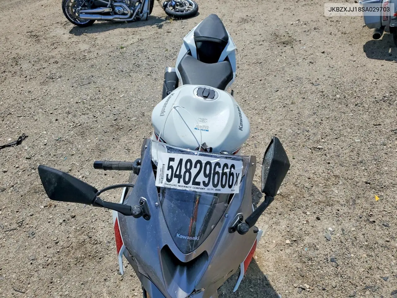 2025 Kawasaki Zx636 K VIN: JKBZXJJ18SA029703 Lot: 54829666