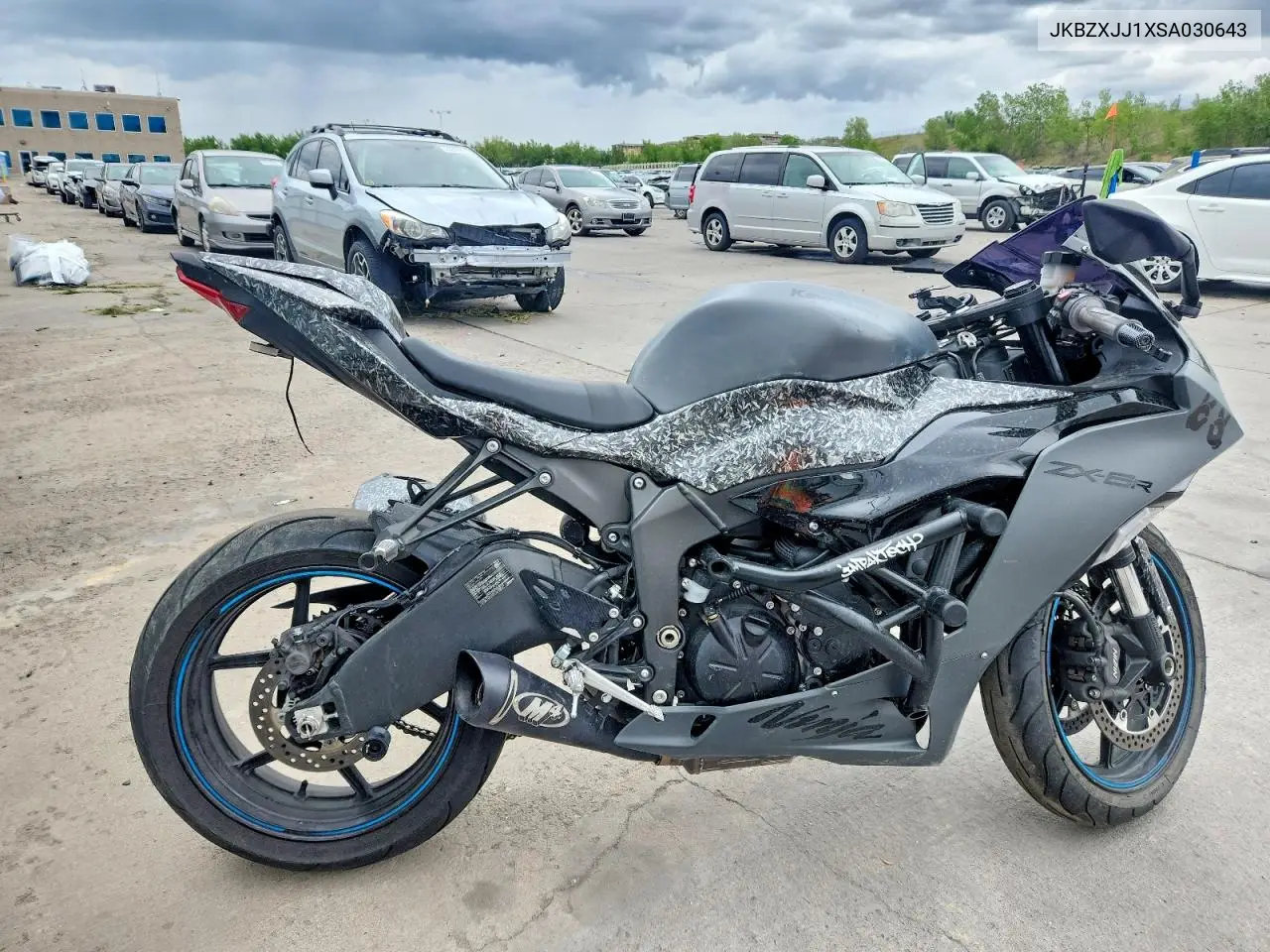 2025 Kawasaki Zx636 K VIN: JKBZXJJ1XSA030643 Lot: 54990986