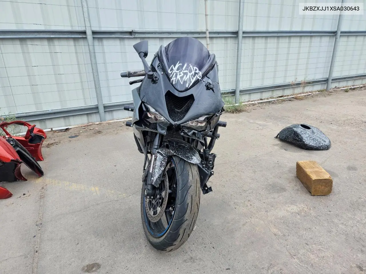 2025 Kawasaki Zx636 K VIN: JKBZXJJ1XSA030643 Lot: 54990986