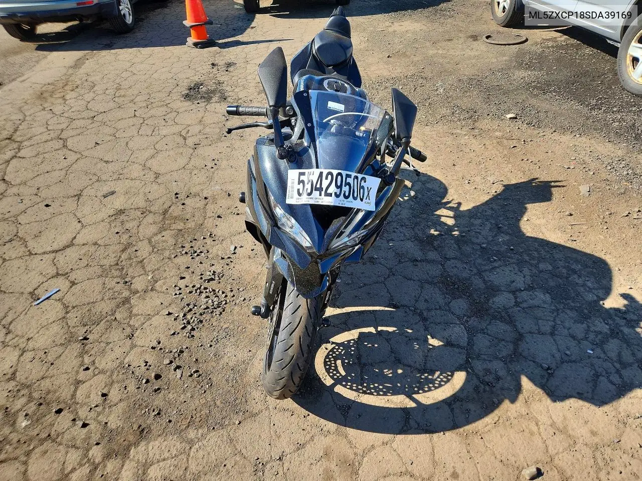 2025 Kawasaki Zx400 P VIN: ML5ZXCP18SDA39169 Lot: 55429506