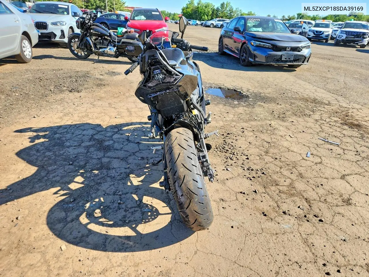 2025 Kawasaki Zx400 P VIN: ML5ZXCP18SDA39169 Lot: 55429506