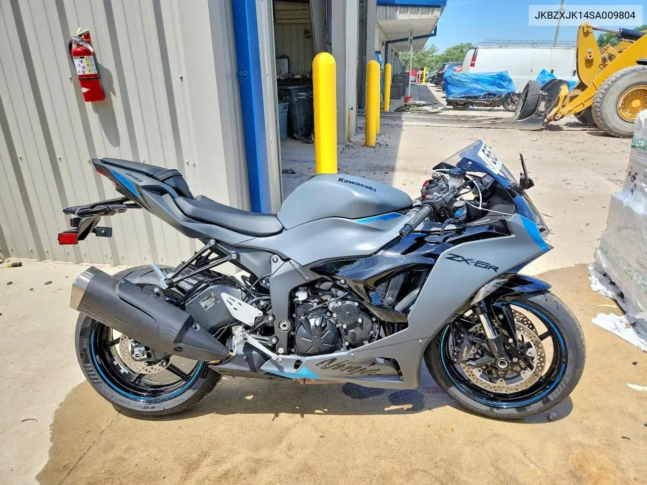 2025 Kawasaki Zx636 K VIN: JKBZXJK14SA009804 Lot: 55741106