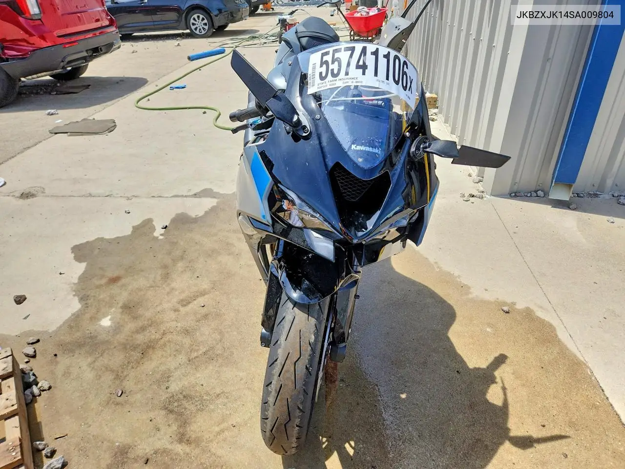 2025 Kawasaki Zx636 K VIN: JKBZXJK14SA009804 Lot: 55741106