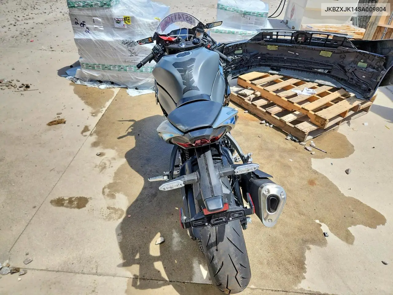 2025 Kawasaki Zx636 K VIN: JKBZXJK14SA009804 Lot: 55741106